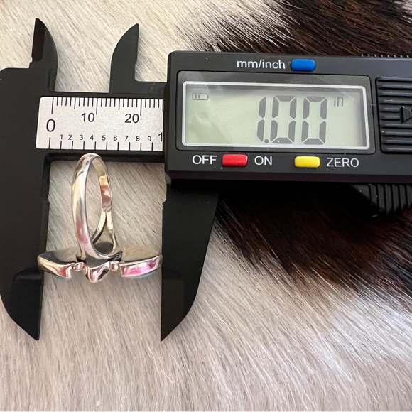 ❤️Bluebird & Paloma Turquoise Navajo Style Artisan 925 Southwestern Ring Sz 8.75 - Picture 14 of 16